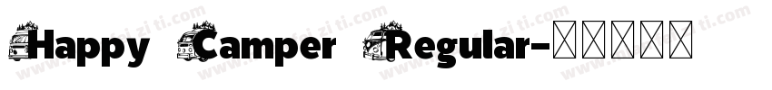 Happy Camper Regular字体转换